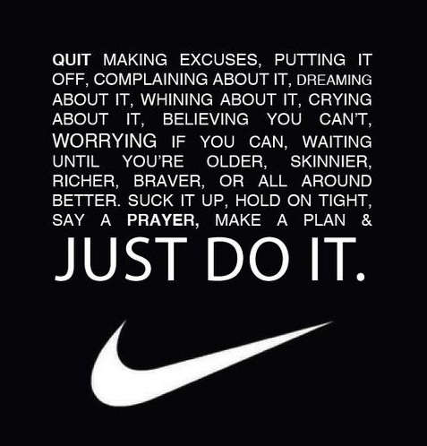 Nike Running Quote